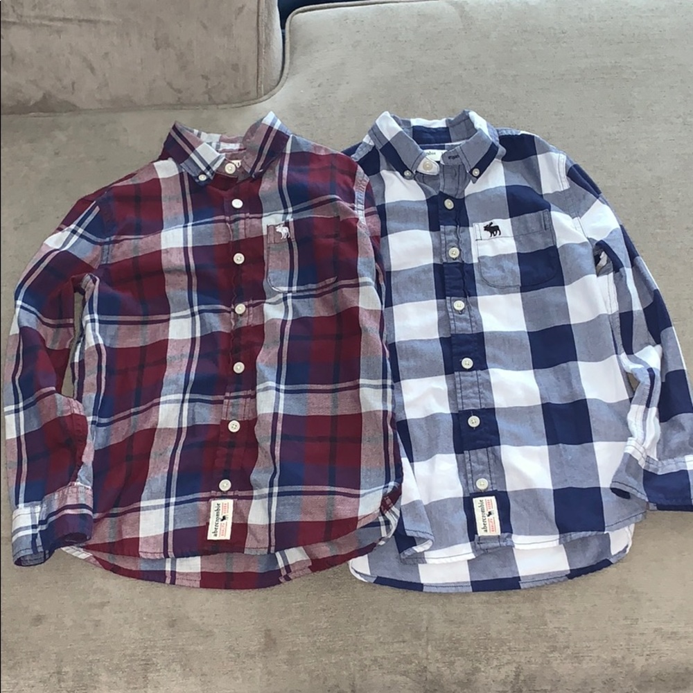Lot of boys Abercrombie Kids shirts